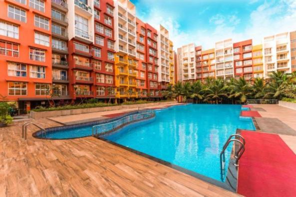 Pool And Garden View Good Stay Premium 2 Bhk Flat 104 Dabolim Dış mekan fotoğraf