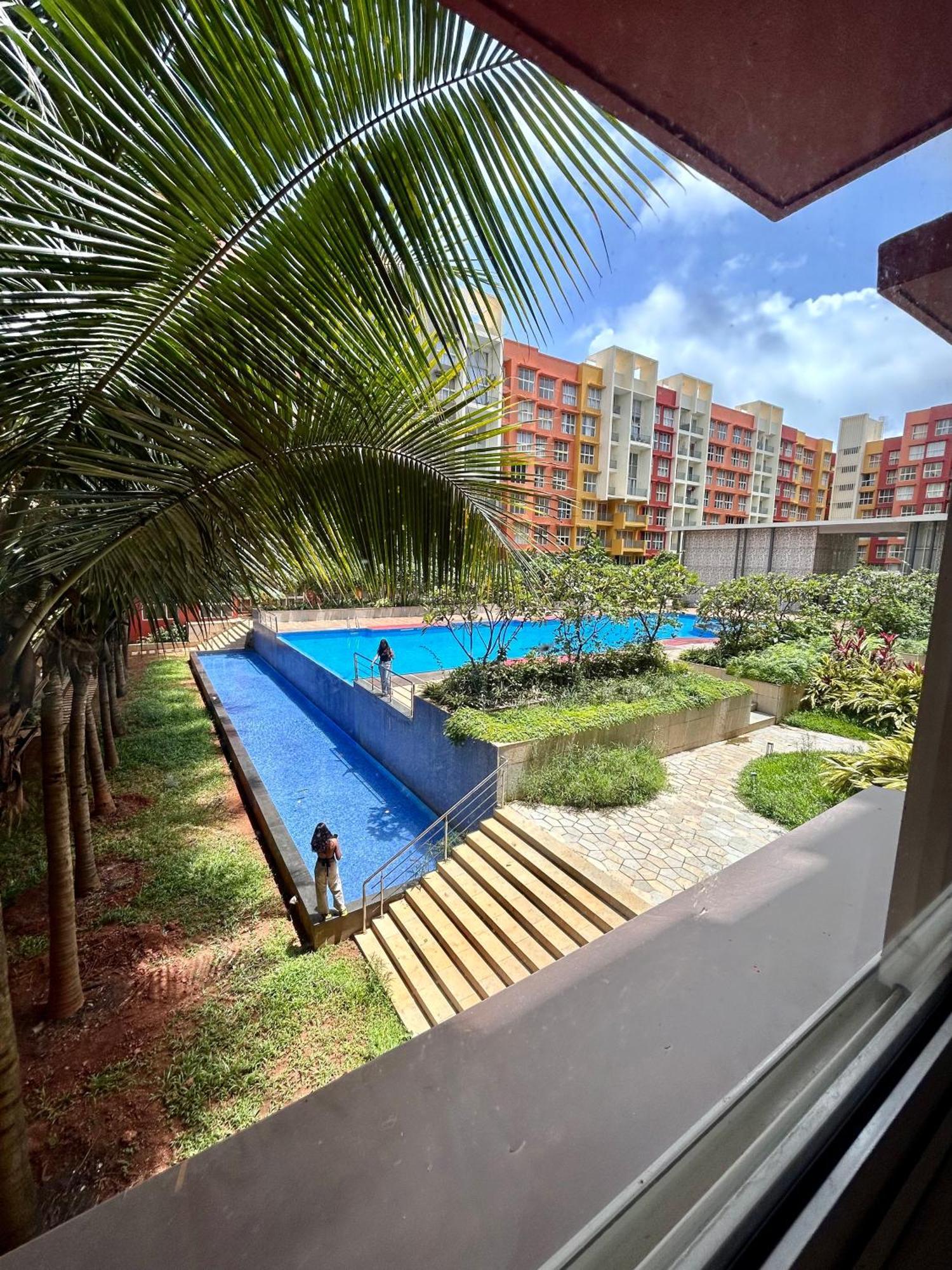 Pool And Garden View Good Stay Premium 2 Bhk Flat 104 Dabolim Dış mekan fotoğraf